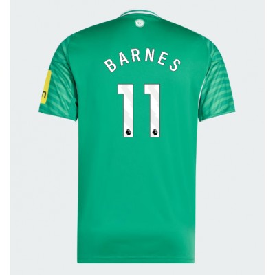 Moški Nogometni dresi Newcastle United Harvey Barnes #11 Gostujoči 2025-26 Kratek Rokav Moški Nogometni dresi Newcastle United Harvey Barnes #11 Gostujoči 2025-26 Kratek Rokav